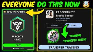 Free 15K FC Points New Update Traning Transfer Back? MLS EVENT  Mr. Believer