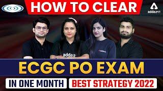 How to Clear ECGC PO EXAM in One Month Best Strategy 2022  Adda247