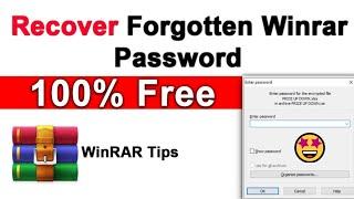 How to Recover RAR File Password  winrar password unlock  Best rar password unlocker 2023