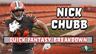 Quick Fantasy Profile Nick Chubb