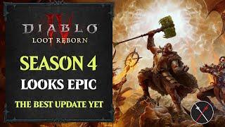 Diablo 4 Season 4 Preview - Improved Itemization Affixes changes Helltides overhaul