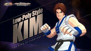 KOF ALLSTAR X Virtua Fighter 5 Final Showdown 「Low-Poly Style Kim」Official Introduction Video