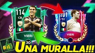  VIERI METAMORFO ES UNA MURALLA  de DELANTERO MALARDO a DEFENSA GOD  FIFA 22 MOBILE