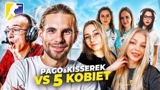 PAGO i PRO-PLAYER vs 5 DZIEWCZYN W CS2