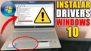 Como Instalar los Drivers Controladores en una Laptop o PC Recién Formateada con Windows 10