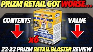 What has happened to Prizm Retail...  2022-23 Panini Prizm Basketball Retail Blaster Box Review x6