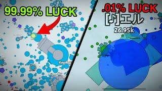 Luckiest VS Unluckiest Moments  Arras.io