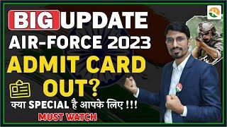 Airforce Admit Card 2023  Airforce Exam date & city  Airforce admit card kaise dekhe  Airforce