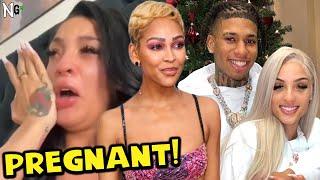 NLE Choppa EX Marissa GOES OFF On Him For FLIRTING w Meagan Good & Being Absent During Her Pregnancy