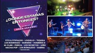 ¿DÓNDE ESTABAS ENTONCES? TRIBUTO AL ROCK ESPAÑOL  LAS LUNAS DEL EGALEO LEGANÉS 2024