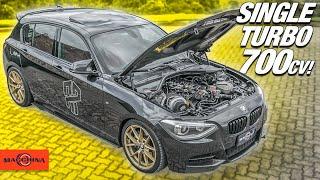 BMW M135 700cv carbono em tudo e single turbo no N55