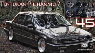 45 Modifications of Black Grand Civic Wheels  Car modification