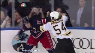 Adam McQuaid vs Brian Boyle Jan 23 2013