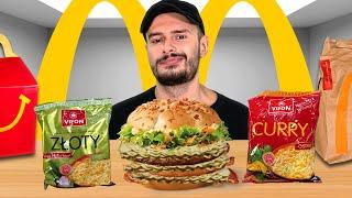 Zrobiliśmy WŁASNE SMAKI BURGERA DRWALA z McDonald’s