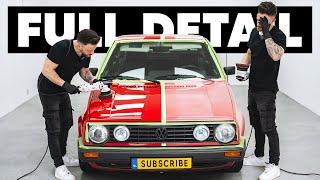Detailing Transformation of a 37 Year Old VW Golf MK2