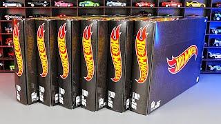 Unboxing Hot Wheels Black Box Case ABCDE & F Compilation