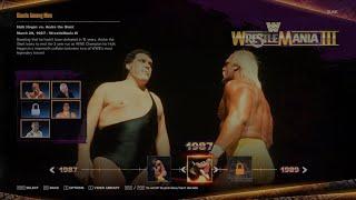 WWE 2K24 Showcase  Hulk Hogan vs. Andre The Giant  40 years of WrestleMania