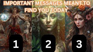 IMPORTANT MESSAGES MEANT TO FIND YOU TODAY  CHOOSE AN IMAGE YOU ARE DRAWN TO ️