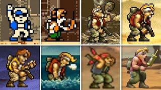 Evolution Of Metal Slug Games Idle Animations 1996 - 2024