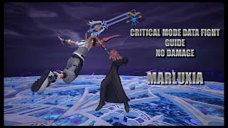 Kingdom Hearts 3 ReMind Marluxia Data Fight Guide NO DAMAGE Critical Mode Walkthrough