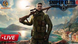 Sniper Elite 4 Lets Play #3   LIVE STEAM  @BLAZE_GUY