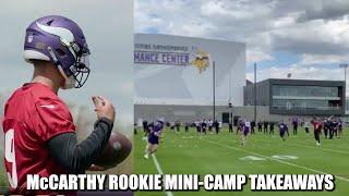 9 Takeaways from JJ McCarthys Minnesota Vikings Rookie Mini-Camp