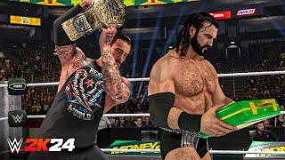 How Drew McIntyre Cashed-In The Money In The Bank Briefcase  WWE 2K24