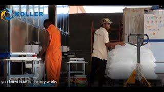 How Ice Factory Works? Koller Ice Plant in South Africa Will Show You
