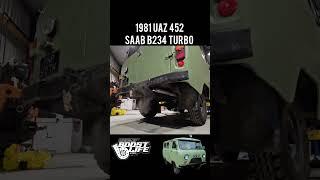 Uaz 452 Bukhanka With a Saab 2.3 Turbo Engine