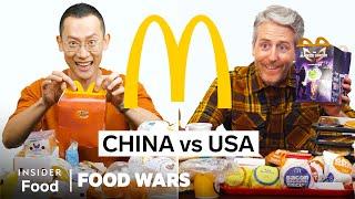 US vs China McDonald’s  Food Wars  Insider Food