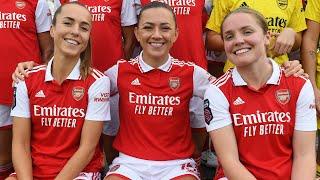 Behind the Scenes at the 202223 Arsenal Womens Team Photocall