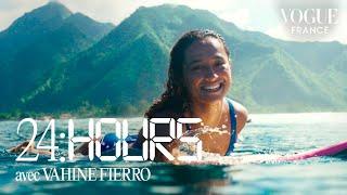 24 hours with Surfing Champion Vahine Fierro in Tahiti before the 2024 Olympic Games  Vogue France