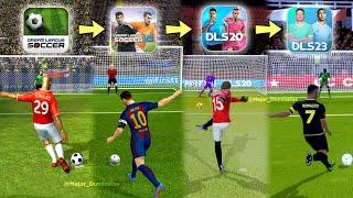 Evolution of Penalty Kicks in Dream League Soccer 2023 DLS Classic to DLS 23