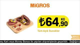 Taze Festivali Migros ve Migros Sanal Markette  Tüm Açık Sucuk