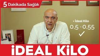 İDEAL KİLO NEDİR? - İDEAL KİLONU HESAPLA  5 Dakikada Sağlık