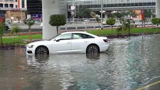 FLOODED STREETS IN DUBAI 2024 FEBRUARY 12