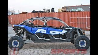 2023 Can-Am® Maverick X3 MAX X rs Turbo RR Smart-Shox Intns Blue PA23179@ iMotorsports