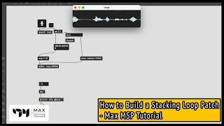 How to build a stacking loop patch - Max MSP Tutorial