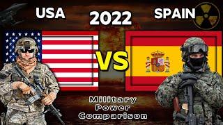 Military Power Comparison Usa  Vs  Spain   2022