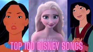 Top 100 Disney Songs