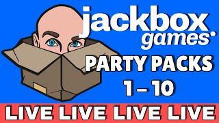 JACKBOX PARTY - PACKS 1-10 - Playing with viewers - everyone welcome 