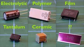 Every Type of Capacitor for Power Electronics Compared & Analysed