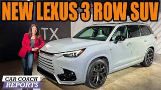 2024 Lexus TX The Luxury SUV You Cant Ignore