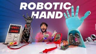 How to make robotics hand at home  Creative Science