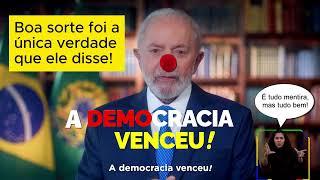 Lula mente em pronunciamento aos brasileiros em 28072024