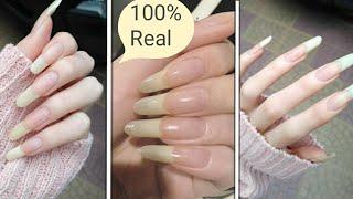 Grow Nails SUPER FAST  Apply this only at Night and See MAGIC Strong longNails  Glow yourself