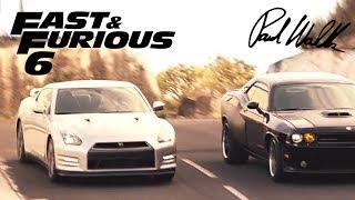 Opening Race - FAST and FURIOUS 6 GT-R & SRT8 1080p