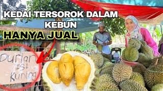 LUBUK DURIAN BATU KURAU YG RAMAI TAKTAHU  TAUKE NI JUAL DURIAN ISI KUNING SAHAJAA ️