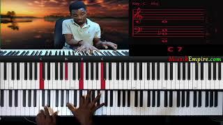 HOW TO PLAY YAA AMPONSAH ON THE PIANO HILIFE TUTORIAL YAA AMPONSAH STYLE #GHANAPRAISE #YAAAMPONSAH