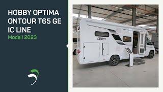 Wohnmobil mit breiten Betten und mehr Komfort – Hobby Optima OnTour T65 GE IC Line